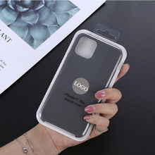 Load image into Gallery viewer, Shockproof Liquid Silicone Case for Apple iPhone X XS MAX XR 7 8 6S Plus 11 Pro Soft Cover for iPhone Brand Case