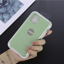 Load image into Gallery viewer, Shockproof Liquid Silicone Case for Apple iPhone X XS MAX XR 7 8 6S Plus 11 Pro Soft Cover for iPhone Brand Case