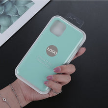Load image into Gallery viewer, Shockproof Liquid Silicone Case for Apple iPhone X XS MAX XR 7 8 6S Plus 11 Pro Soft Cover for iPhone Brand Case
