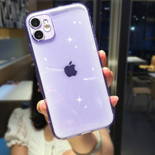 Load image into Gallery viewer, Glitter Case for iPhone 11 Pro XS MAX XR X 8 7 6S Plus Soft TPU cases for iPhone SE 2nd Generation 2020