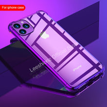 Load image into Gallery viewer, Shockproof Phone Case on For iPhone 11Pro Transparent Soft Back Cover For iPhone XS MAX XR X 8 7 6S Plus SE2020 Protective Case