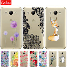 Load image into Gallery viewer, Case For Huawei Y3 2017 Case Soft Silicon Huawei Y3 2017 Transparent Back Cover 5.0'' TPU Y 3 2017 Phone Mobile Phone Bag