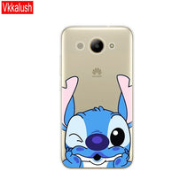 Load image into Gallery viewer, Case For Huawei Y3 2017 Case Soft Silicon Huawei Y3 2017 Transparent Back Cover 5.0'' TPU Y 3 2017 Phone Mobile Phone Bag