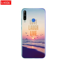 Load image into Gallery viewer, Silicon Case For HONOR 9C Case 6.39" Soft Tpu Phone Cover On Huawei Honor 9C 9 C AKA-L29 Back Bag Coque Bumper Cat Tiger Fower