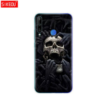 Load image into Gallery viewer, Silicon Case For HONOR 9C Case 6.39" Soft Tpu Phone Cover On Huawei Honor 9C 9 C AKA-L29 Back Bag Coque Bumper Cat Tiger Fower