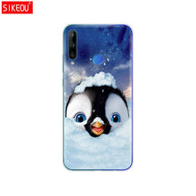 Load image into Gallery viewer, Silicon Case For HONOR 9C Case 6.39" Soft Tpu Phone Cover On Huawei Honor 9C 9 C AKA-L29 Back Bag Coque Bumper Cat Tiger Fower