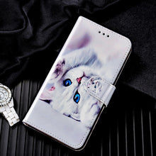 Load image into Gallery viewer, Cute Leather Phone Bag Case For Xiaomi Redmi 3S 4 4A 4X 5 Plus 5A 6A 6 Pro 7 7A 8 8A 9A Cover Animal Flower Cat Tiger Horse Bear
