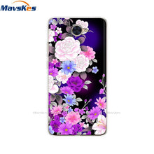 Load image into Gallery viewer, Case For Huawei Y7 2017 Case DUB-LX1 Silicone TPU Phone Cover For huawei y7 2019 Coqa y7 Print Painted Cat Flower Shells Bags