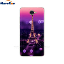 Load image into Gallery viewer, Case For Huawei Y7 2017 Case DUB-LX1 Silicone TPU Phone Cover For huawei y7 2019 Coqa y7 Print Painted Cat Flower Shells Bags