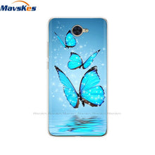 Load image into Gallery viewer, Case For Huawei Y7 2017 Case DUB-LX1 Silicone TPU Phone Cover For huawei y7 2019 Coqa y7 Print Painted Cat Flower Shells Bags