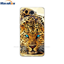 Load image into Gallery viewer, Case For Huawei Y7 2017 Case DUB-LX1 Silicone TPU Phone Cover For huawei y7 2019 Coqa y7 Print Painted Cat Flower Shells Bags