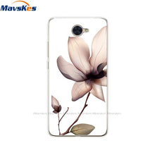 Load image into Gallery viewer, Case For Huawei Y7 2017 Case DUB-LX1 Silicone TPU Phone Cover For huawei y7 2019 Coqa y7 Print Painted Cat Flower Shells Bags