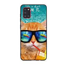 Load image into Gallery viewer, For Samsung Galaxy A31 Case For Samsung A31 A 31 SM-A315F Phone Cover Silicon Soft TPU Coque Capa Bumper 6.4" Cat Cute Case