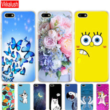 Load image into Gallery viewer, Silicon case For Huawei Honor 7A Case 5.45" inch Soft Tpu Phone Huawei Honor 7A 7 A DUA L22 Russian version Back Cover bag