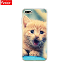 Load image into Gallery viewer, Silicon case For Huawei Honor 7A Case 5.45" inch Soft Tpu Phone Huawei Honor 7A 7 A DUA L22 Russian version Back Cover bag