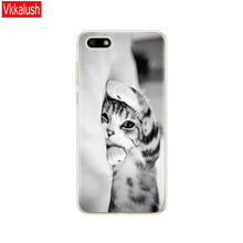 Load image into Gallery viewer, Silicon case For Huawei Honor 7A Case 5.45" inch Soft Tpu Phone Huawei Honor 7A 7 A DUA L22 Russian version Back Cover bag