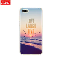 Load image into Gallery viewer, Silicon case For Huawei Honor 7A Case 5.45" inch Soft Tpu Phone Huawei Honor 7A 7 A DUA L22 Russian version Back Cover bag