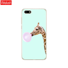 Load image into Gallery viewer, Silicon case For Huawei Honor 7A Case 5.45" inch Soft Tpu Phone Huawei Honor 7A 7 A DUA L22 Russian version Back Cover bag