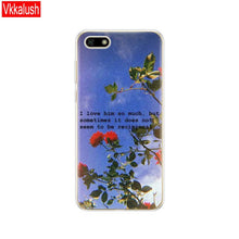 Load image into Gallery viewer, Silicon case For Huawei Honor 7A Case 5.45" inch Soft Tpu Phone Huawei Honor 7A 7 A DUA L22 Russian version Back Cover bag