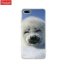 Load image into Gallery viewer, Silicon case For Huawei Honor 7A Case 5.45" inch Soft Tpu Phone Huawei Honor 7A 7 A DUA L22 Russian version Back Cover bag