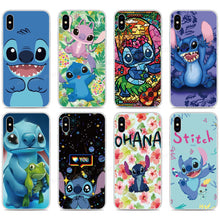 Load image into Gallery viewer, Stitch Ohana Soft TPU Coque Phone Case For Wiko Y80 Y70 Y60 Y50 Sunny 4 View 4 3 2 Pro Max Wim Lite U Feel Prime Jerry 4 Cover