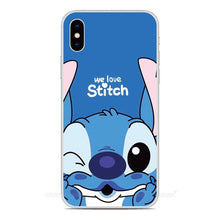 Load image into Gallery viewer, Stitch Ohana Soft TPU Coque Phone Case For Wiko Y80 Y70 Y60 Y50 Sunny 4 View 4 3 2 Pro Max Wim Lite U Feel Prime Jerry 4 Cover