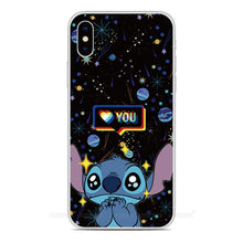 Load image into Gallery viewer, Stitch Ohana Soft TPU Coque Phone Case For Wiko Y80 Y70 Y60 Y50 Sunny 4 View 4 3 2 Pro Max Wim Lite U Feel Prime Jerry 4 Cover