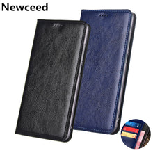 Load image into Gallery viewer, Genuine Leather Flip Standing Wallet Phone Bag For Nokia 8 Case For Nokia 7.1 Plus/Nokia 7.2 Wallet Magnetic Book Flip Case Capa