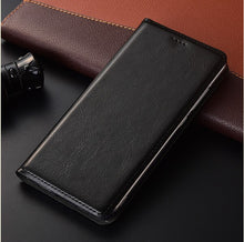 Load image into Gallery viewer, Genuine Leather Flip Standing Wallet Phone Bag For Nokia 8 Case For Nokia 7.1 Plus/Nokia 7.2 Wallet Magnetic Book Flip Case Capa
