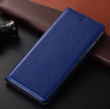 Load image into Gallery viewer, Genuine Leather Flip Standing Wallet Phone Bag For Nokia 8 Case For Nokia 7.1 Plus/Nokia 7.2 Wallet Magnetic Book Flip Case Capa
