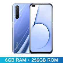 Load image into Gallery viewer, realme X50 X 50 5G 6GB 64GB 6.57'' Moblie Phone Snapdragon 765G Octa Core 64MP Quad Camera Cellphone VOOC 30W Fast Charger