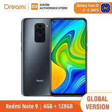 Load image into Gallery viewer, Global Version Xiaomi Redmi Note 9 4GB RAM 128GB ROM (Brand New / Sealed) redminote9, note9, Smartphone mobile
