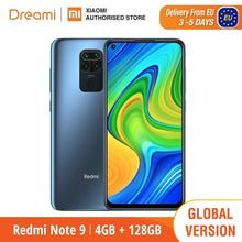 Load image into Gallery viewer, Global Version Xiaomi Redmi Note 9 4GB RAM 128GB ROM (Brand New / Sealed) redminote9, note9, Smartphone mobile