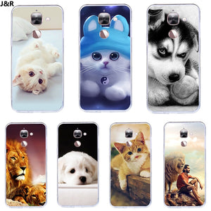 J&R Cute Cartoon Animal Soft Silicone Case For Letv LeEco Le 2 Le2 Pro X526 X527 X625 5.5" Back Cover For Leeco Le S3 X626 Cases