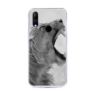 CALROVTE Case For BQ 6040L Wolf Silicon TPU Cover for BQ-6040L Magic Cat Animal Shell Bag Housing Phone Cases for BQ 6040 L