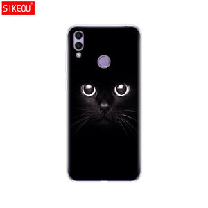 case for huawei honor 8C Case 6.26'' inch Silicon Soft TPU Back Cover for huawei honor 8c Protect Phone cases shell Coque bags