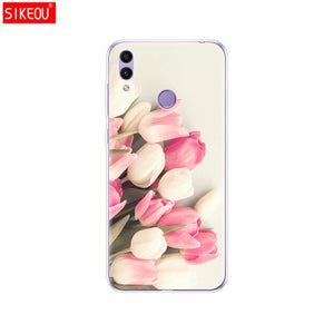 case for huawei honor 8C Case 6.26'' inch Silicon Soft TPU Back Cover for huawei honor 8c Protect Phone cases shell Coque bags