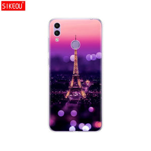 case for huawei honor 8C Case 6.26'' inch Silicon Soft TPU Back Cover for huawei honor 8c Protect Phone cases shell Coque bags