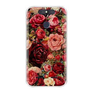 Phone Case For Zte Blade V8 Mini 5.0 Inch Soft Silicone TPU Cute Cartoon Painted Funda For Zte Blade V8 Mini Cover  Case