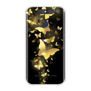 Phone Case For Zte Blade V8 Mini 5.0 Inch Soft Silicone TPU Cute Cartoon Painted Funda For Zte Blade V8 Mini Cover  Case