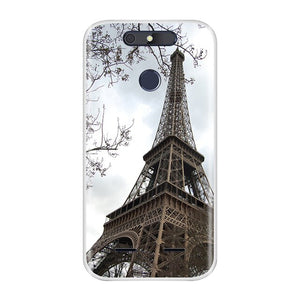 Phone Case For Zte Blade V8 Mini 5.0 Inch Soft Silicone TPU Cute Cartoon Painted Funda For Zte Blade V8 Mini Cover  Case
