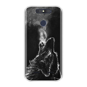 Phone Case For Zte Blade V8 Mini 5.0 Inch Soft Silicone TPU Cute Cartoon Painted Funda For Zte Blade V8 Mini Cover  Case
