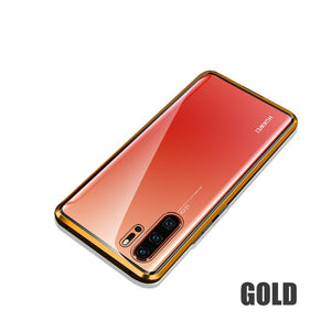 Magnetic Adsorption Case For Huawei P30 P20 Lite Shockproof Cover For Mate 20 10 Lite P smart 2019 Tempered Glass Back Case Bag