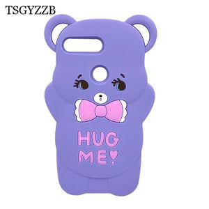 Cute 3D Stitch Cat Bag For Huawei Y6 2018 / Y6 Prime 2018 Case Silicon Cover Coque Funda For Huawei on Honor 7A Pro Phone Cases