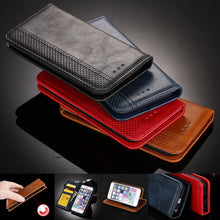 Load image into Gallery viewer, Magnet Leather Wallet Case for Huawei Honor Play 8A 8C 7X 6A 9i 6X 5C 4C V20 V10 6 8 9 Card Slot Flip Cover Case Honor 4A/Y6 8X
