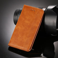 Load image into Gallery viewer, Magnet Leather Wallet Case for Huawei Honor Play 8A 8C 7X 6A 9i 6X 5C 4C V20 V10 6 8 9 Card Slot Flip Cover Case Honor 4A/Y6 8X
