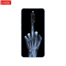 Load image into Gallery viewer, silicon case for xiaomi redmi 8 cases full protection soft tpu back cover on redmi 8 bumper hongmi 8 phone shell bag coque cat
