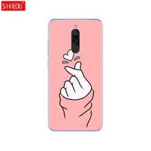 Load image into Gallery viewer, silicon case for xiaomi redmi 8 cases full protection soft tpu back cover on redmi 8 bumper hongmi 8 phone shell bag coque cat
