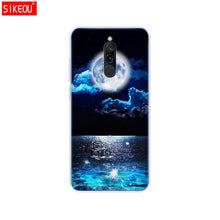 Load image into Gallery viewer, silicon case for xiaomi redmi 8 cases full protection soft tpu back cover on redmi 8 bumper hongmi 8 phone shell bag coque cat
