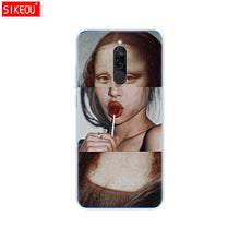 Load image into Gallery viewer, silicon case for xiaomi redmi 8 cases full protection soft tpu back cover on redmi 8 bumper hongmi 8 phone shell bag coque cat
